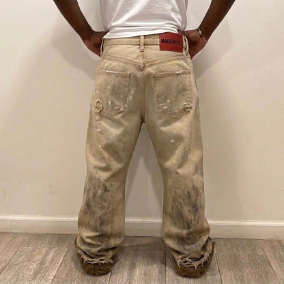 Oversized Khaki Pants